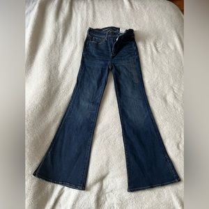 AE high waisted flared jeans NWT